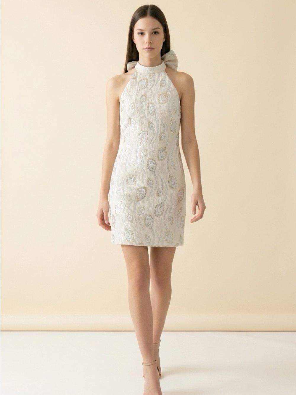 Designer Trina Turk Solar Halter Dress Size 0   Fancy evening wear
